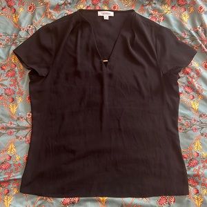 Calvin Klein - Women’s black workwear top